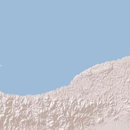 Coclé Province Terrain Map