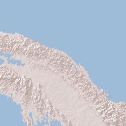 Guna Yala Terrain Map