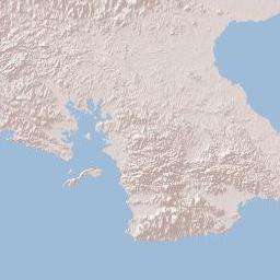 Herrera Province Terrain Map