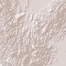 Táchira Terrain Map