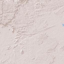 Cameroon Terrain Map