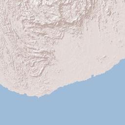 Ratnapura district Terrain Map