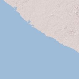 Sinoe County Terrain Map