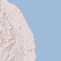 Terengganu Terrain Map