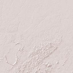 Nickerie District Terrain Map