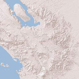 Sumatera Utara Terrain Map