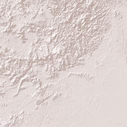 Kalimantan Timur Terrain Map