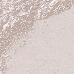 Sucumbíos Terrain Map