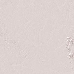 Caquetá Terrain Map