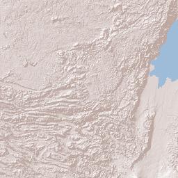 Nord-Kivu Terrain Map