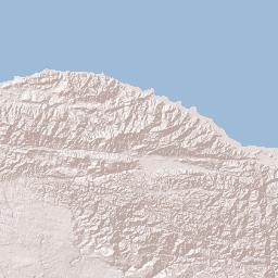Papua Barat Terrain Map