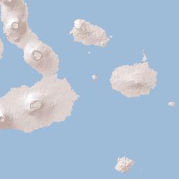 Galápagos Terrain Map