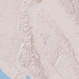 Ngounié Province Terrain Map