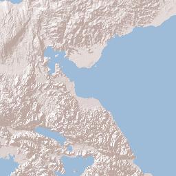 Sulawesi Tengah Terrain Map