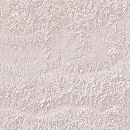 Democratic Republic of the Congo Terrain Map