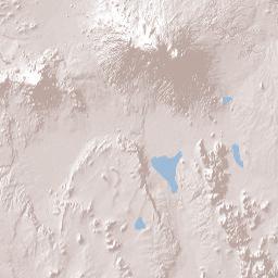 Kilimanjaro Terrain Map