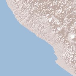 Bengkulu Terrain Map