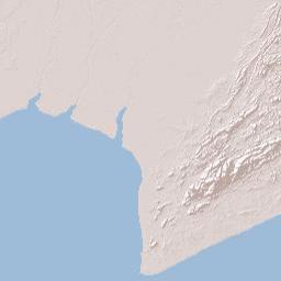 Kalimantan Selatan Terrain Map