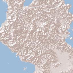 Sulawesi Tenggara Terrain Map