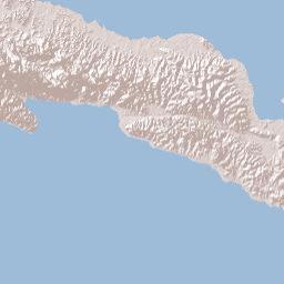 Maluku Terrain Map