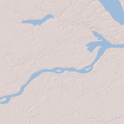 Amazonas Terrain Map