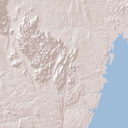 Tanga Terrain Map