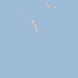 Seychelles Terrain Map