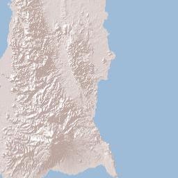 Indonesia Terrain Map