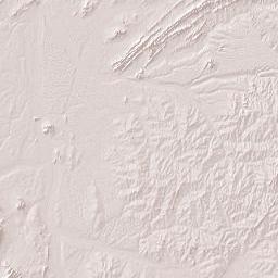 Tanganyika Terrain Map