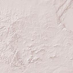 Tanzania Terrain Map