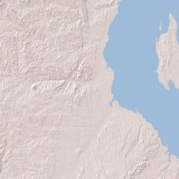 Zanzibar North Terrain Map