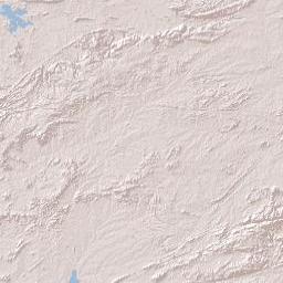 Paraíba Terrain Map