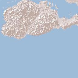 Nusa Tenggara Barat Terrain Map