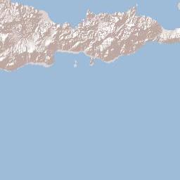 Nusa Tenggara Timur Terrain Map