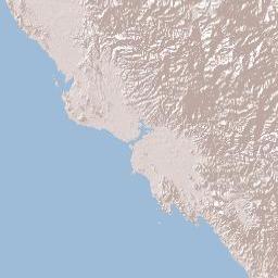 Port Moresby Terrain Map