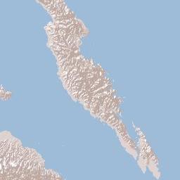 Malaita Province Terrain Map