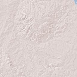 Luapula Province Terrain Map