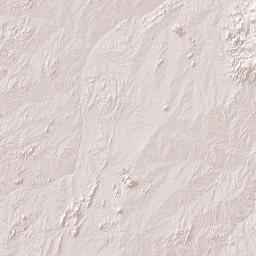 Cabo Delgado Province Terrain Map