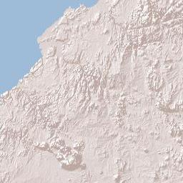 Benguela Province Terrain Map