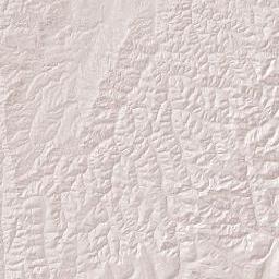 Bié Province Terrain Map