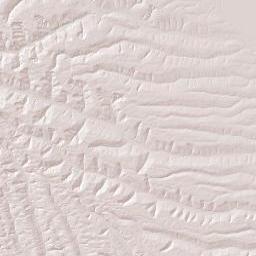 Moxico Province Terrain Map