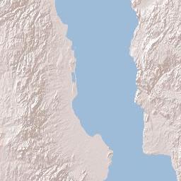 Malawi Terrain Map