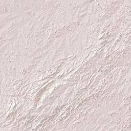 Niassa Province Terrain Map