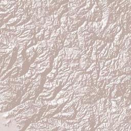 Huancavelica Terrain Map