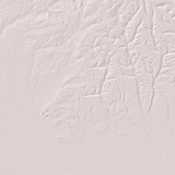 Cunene Province Terrain Map