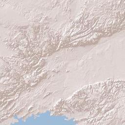 Lusaka Province Terrain Map