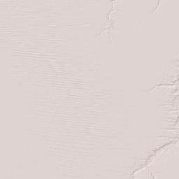 Kavango West Region Terrain Map