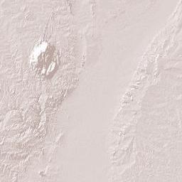 Mozambique Terrain Map