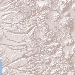 Arica y Parinacota Terrain Map