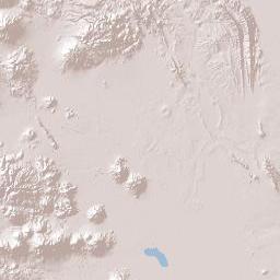 Oruro Department Terrain Map